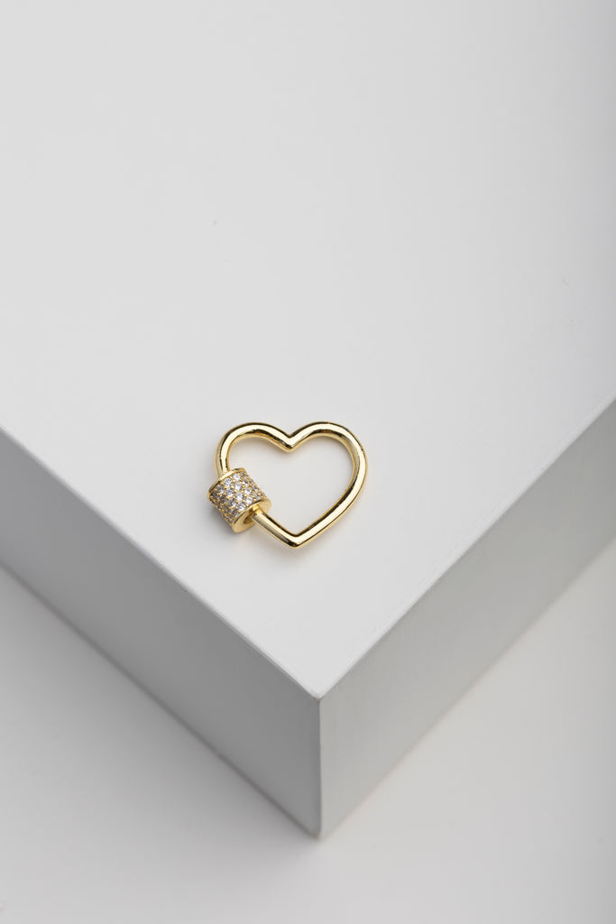 CIONDOLO SECRETS - ARGENTO 925 PLACCATO ORO  18K