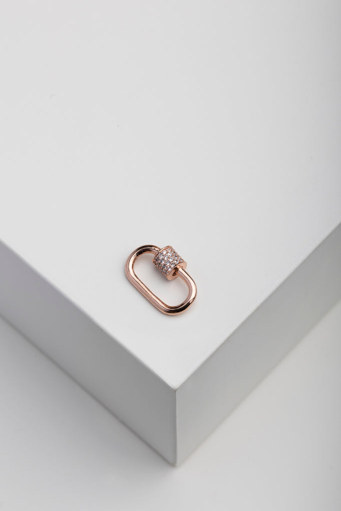 CIONDOLO SECRETS - ARGENTO 925 PLACCATO ORO ROSA 18K