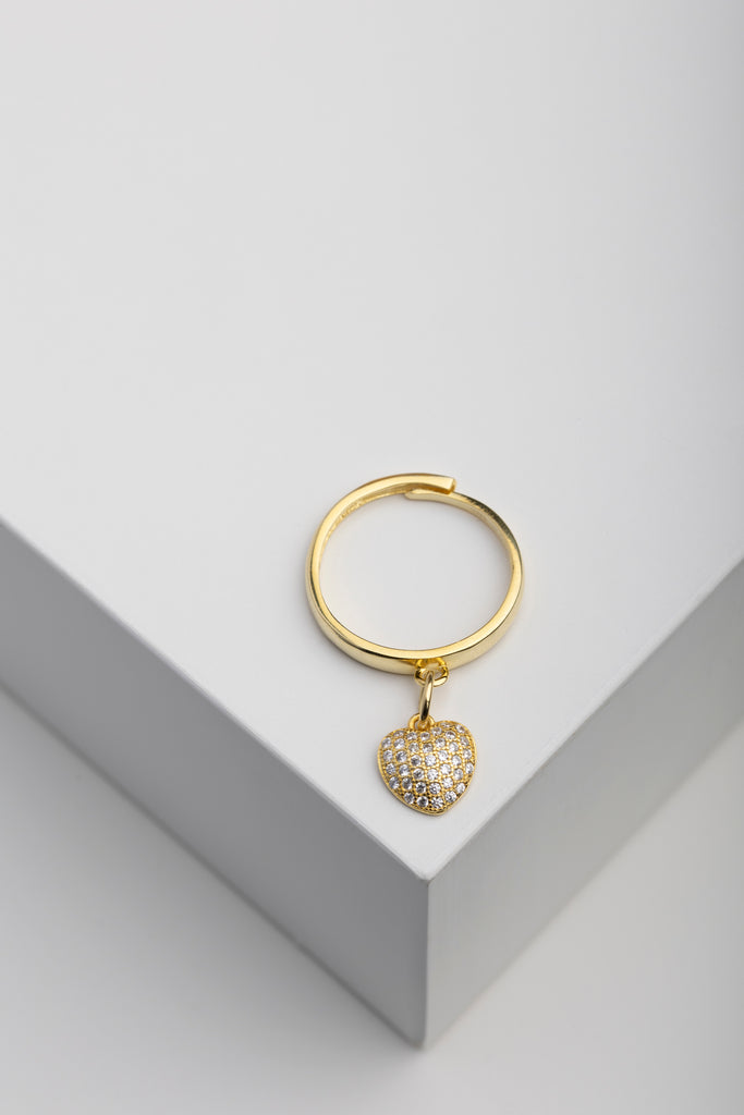 ANELLO SECRETS - ARGENTO 925 PLACCATO ORO 18K