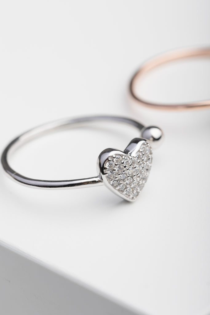 ANELLO SECRETS - ARGENTO 925 PLACCATO RODIO