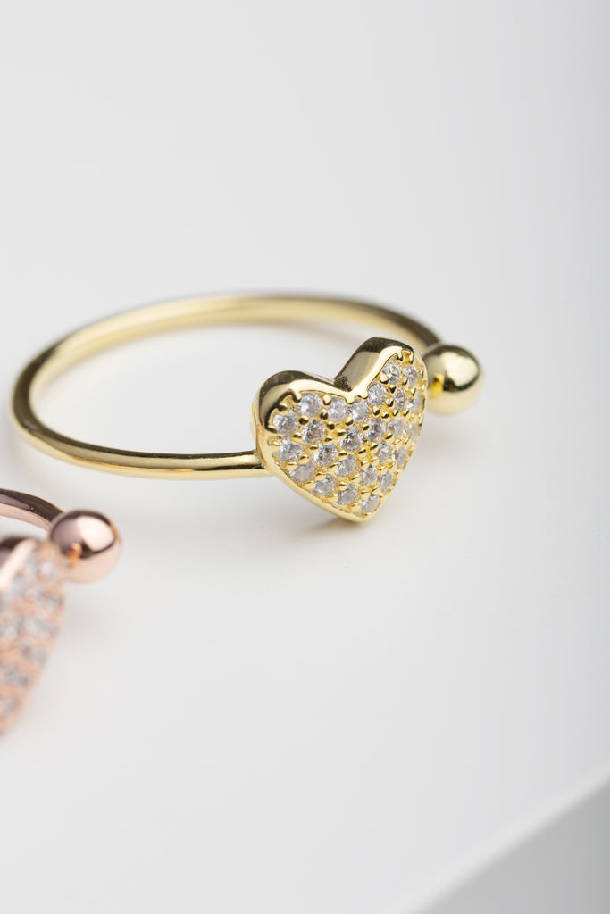 ANELLO PASSION - ARGENTO 925 PLACCATO ORO 18K