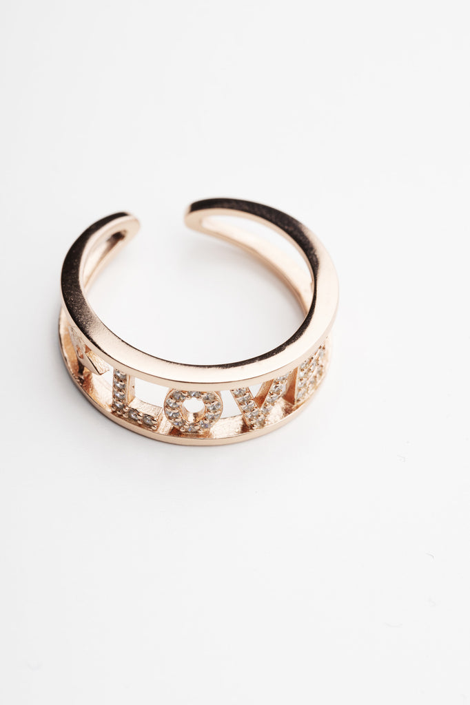 ANELLO PASSION-  ARGENTO 925 PLACCATO ORO ROSA 18K